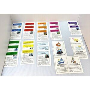 SpongeBob Monopoly Property Cards Lot Replacement Set 2005 Board Game Pieces